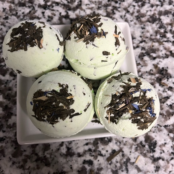 Hand Crafted Bath & Body Hand Crafted Herbal Lemon Blueberry Green